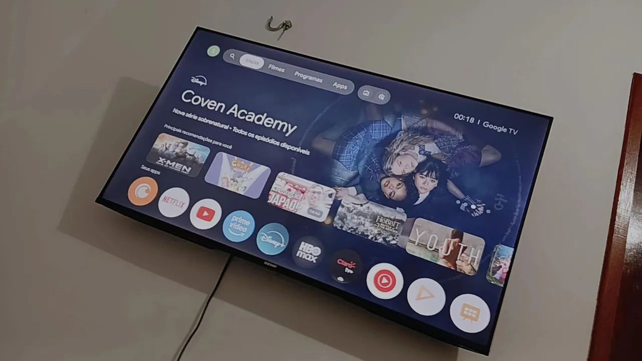 VENDO SMART TV 43 POLEGADAS NOVA - Foto 4