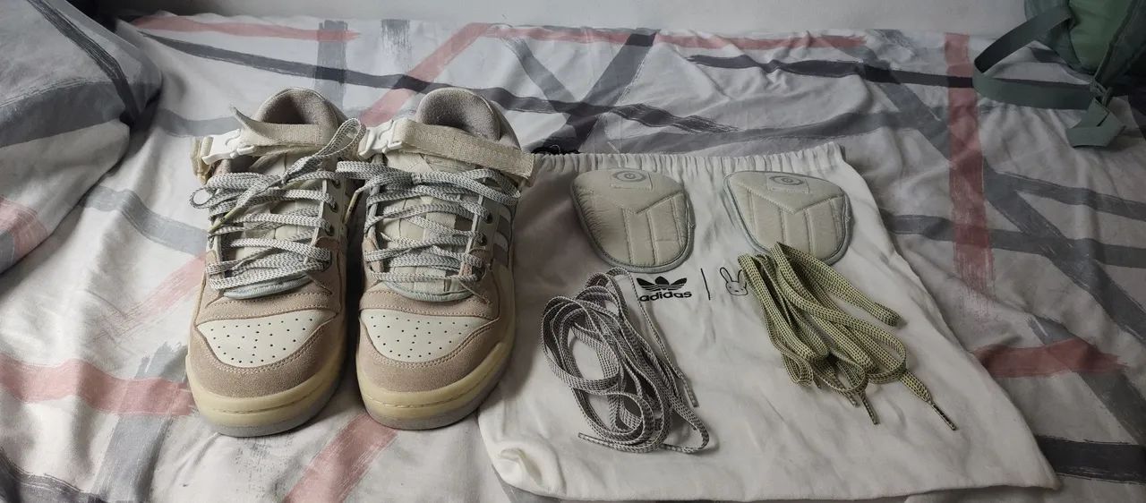 Tênis Adidas Fórum low x Bad bunny - Tam 41 - Foto 2