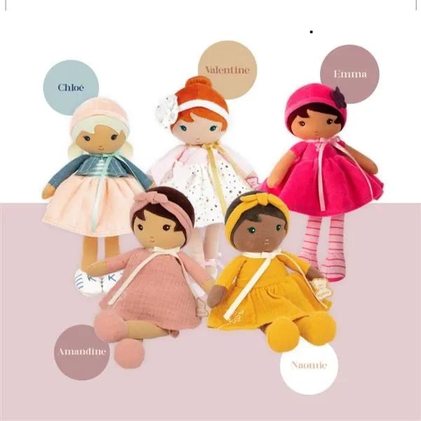 Minha Primeira Boneca Valentine, 25 cm, Kaloo - Foto 3