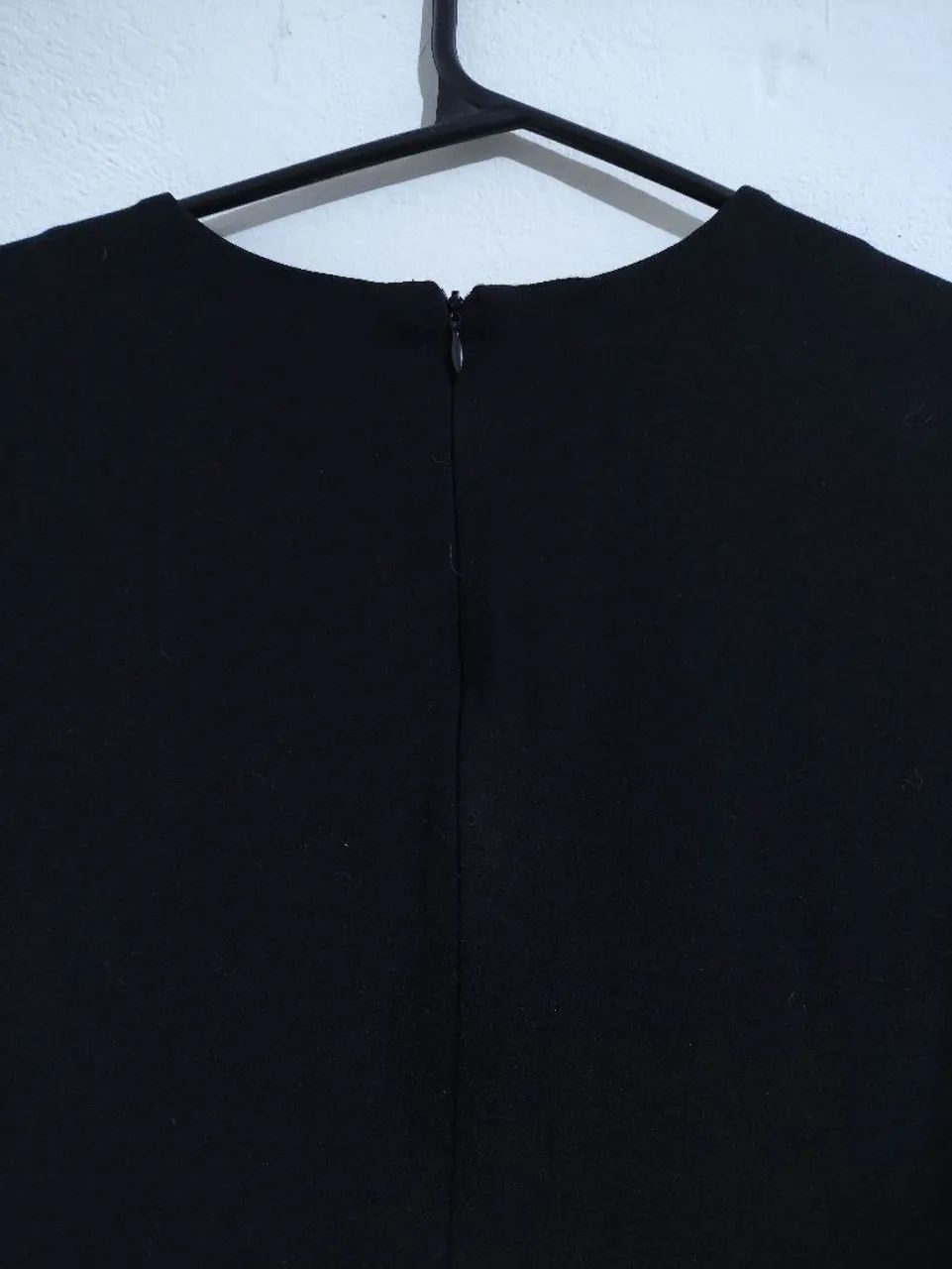 Vestido mid curto colado all black preto - Foto 4