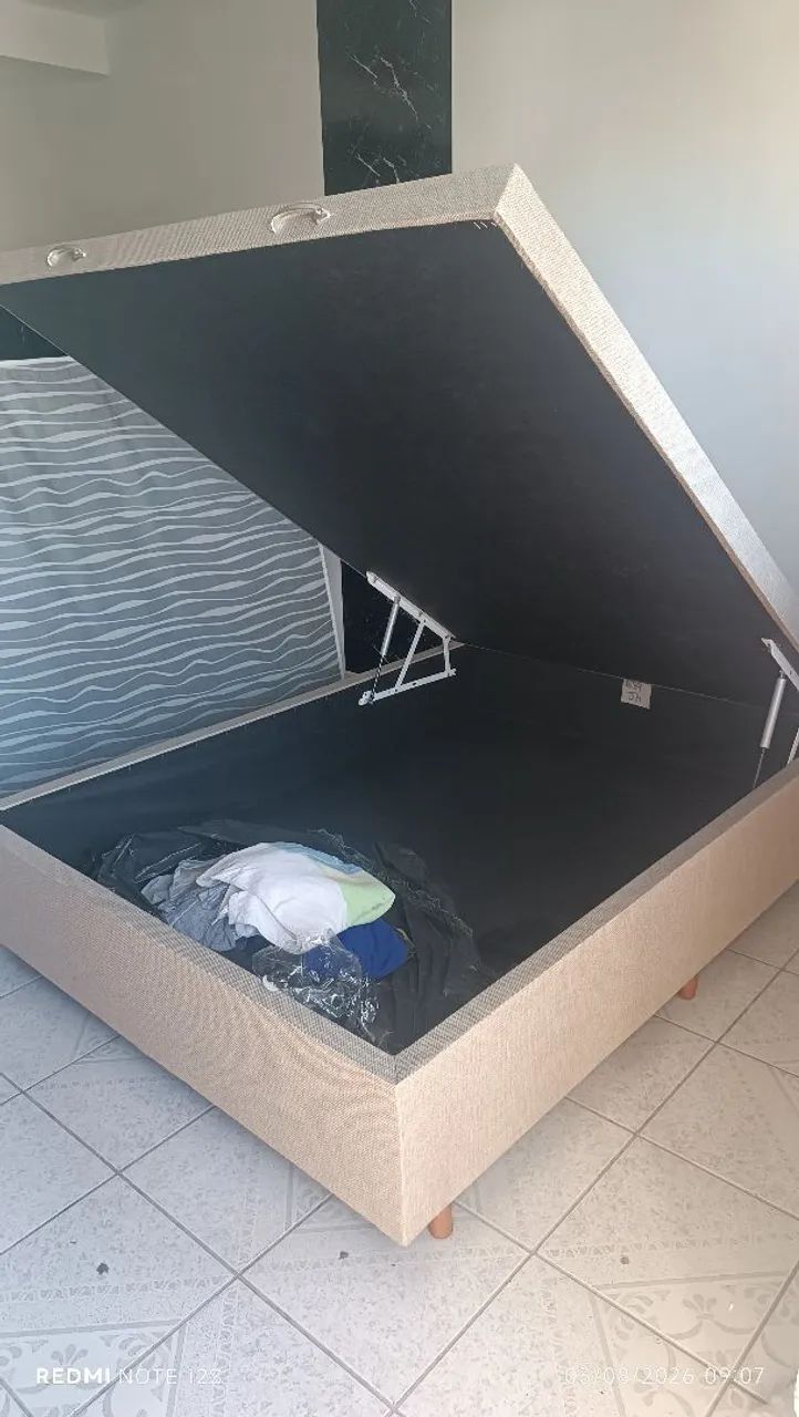 Cama baú e colchão TOP Linha - Foto 4