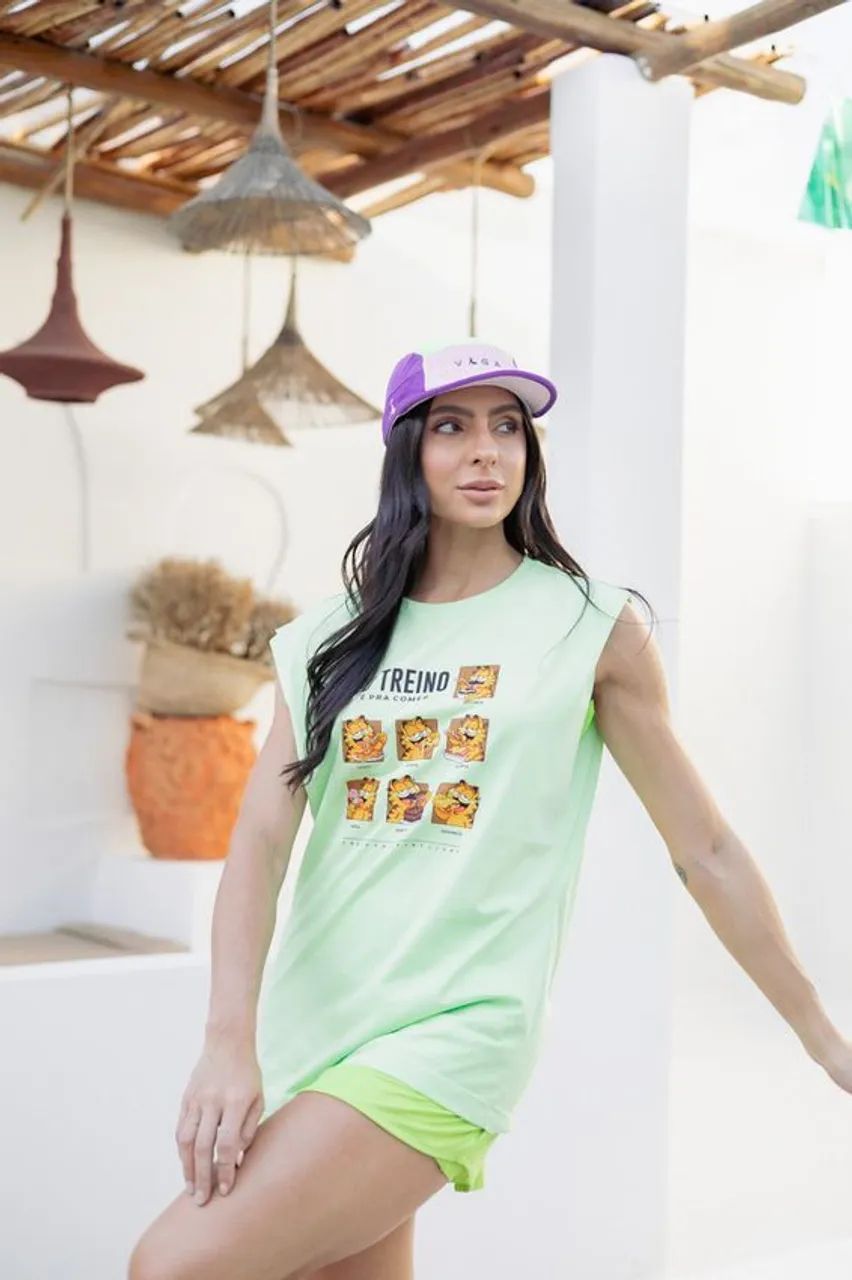 Camiseta feminina Max t-shirt oversized - Foto 5