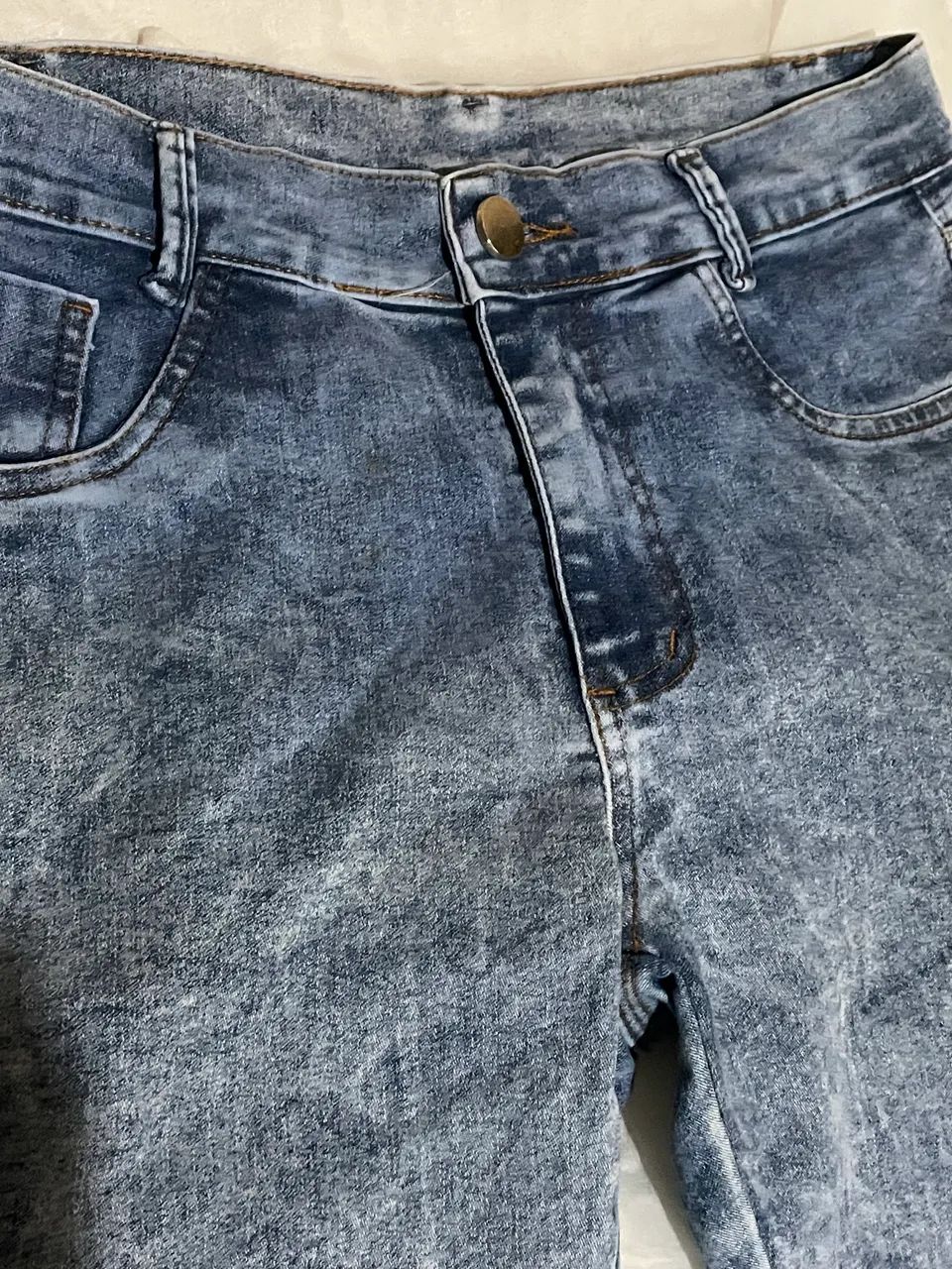 Cal ça Jeans Cintura Alta TAM 44 - Foto 2