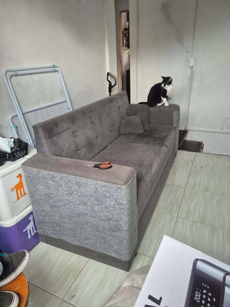 Vendo Sofá e Puff - Foto 3