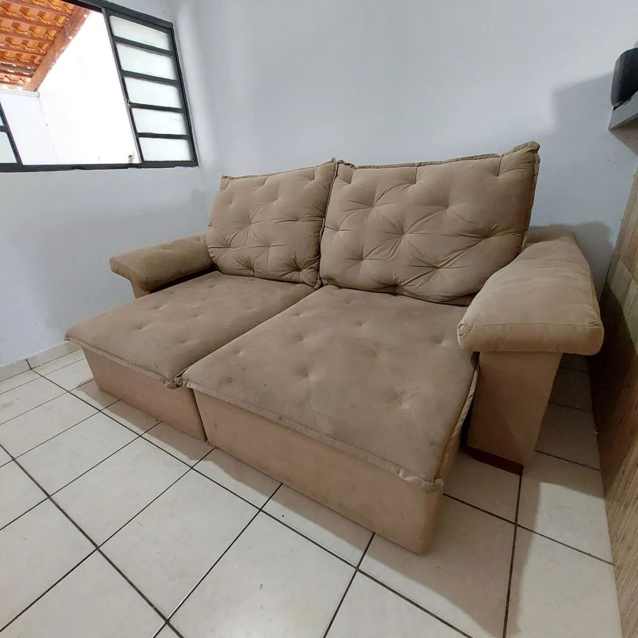 Sofa retrátil e reclinável 2.40 - Foto 3