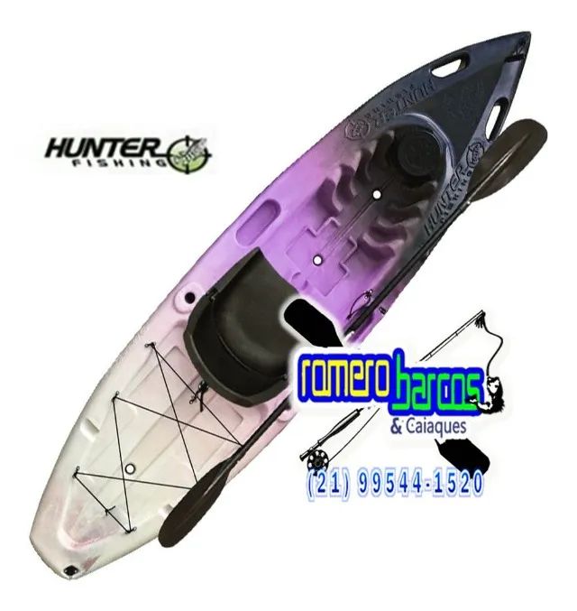 caiaque hunter zero pronta entrega - Foto 2