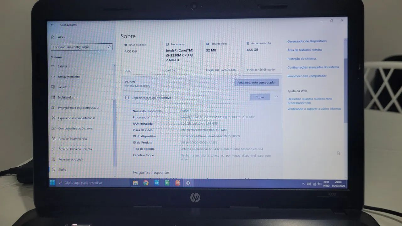 Notebook HP  - Foto 3