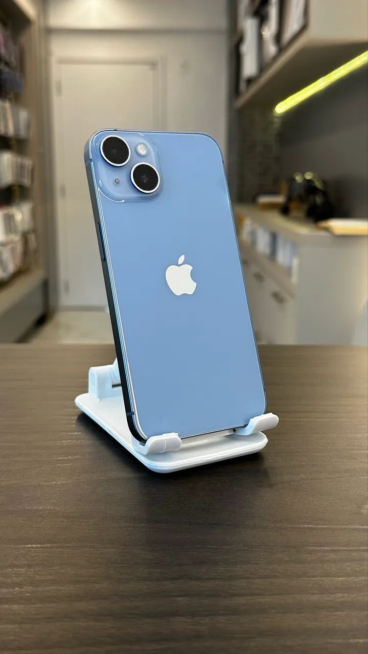 iPhone 14 128gb Azul Seminovo / Loja Física - Celulares e
