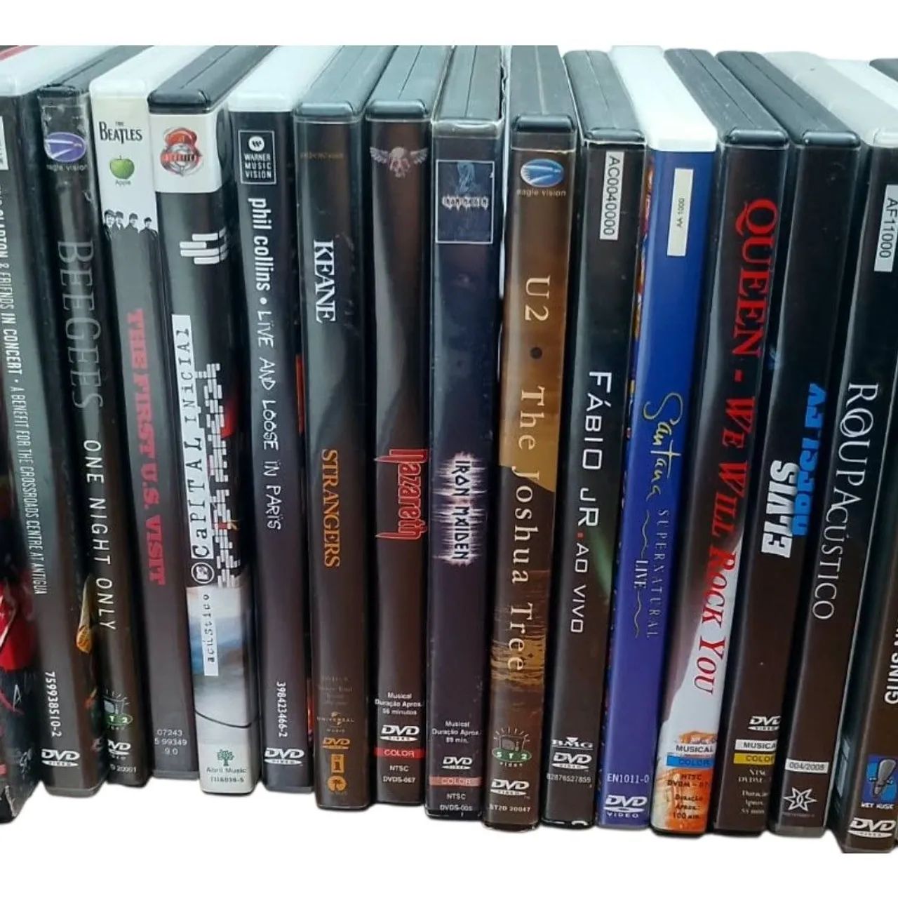 Dvd musicas diversas 17 dvds