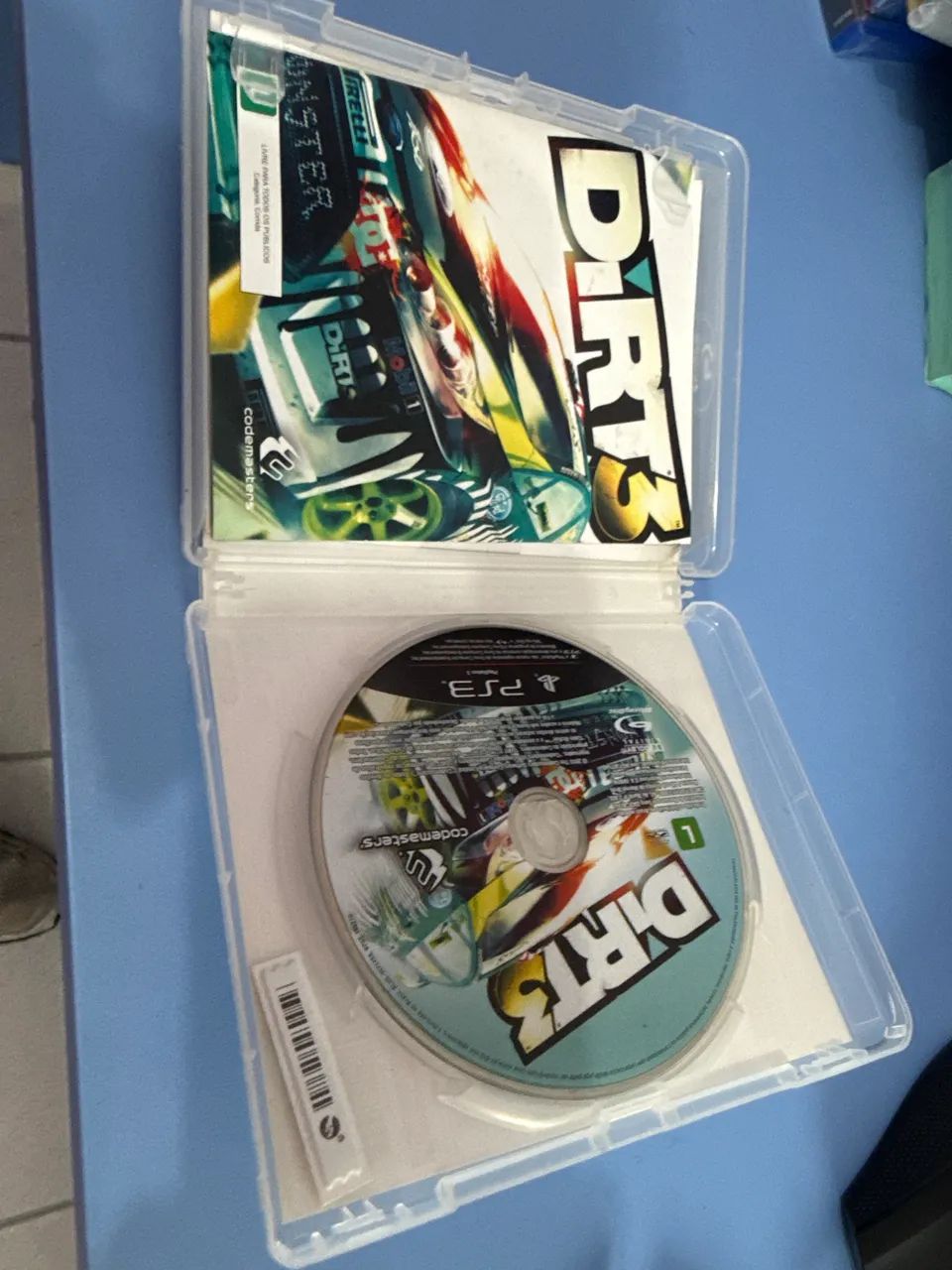 DiRT 3 PS3 Original Completo | Caixa + Encarte + Mídia - Jogos de