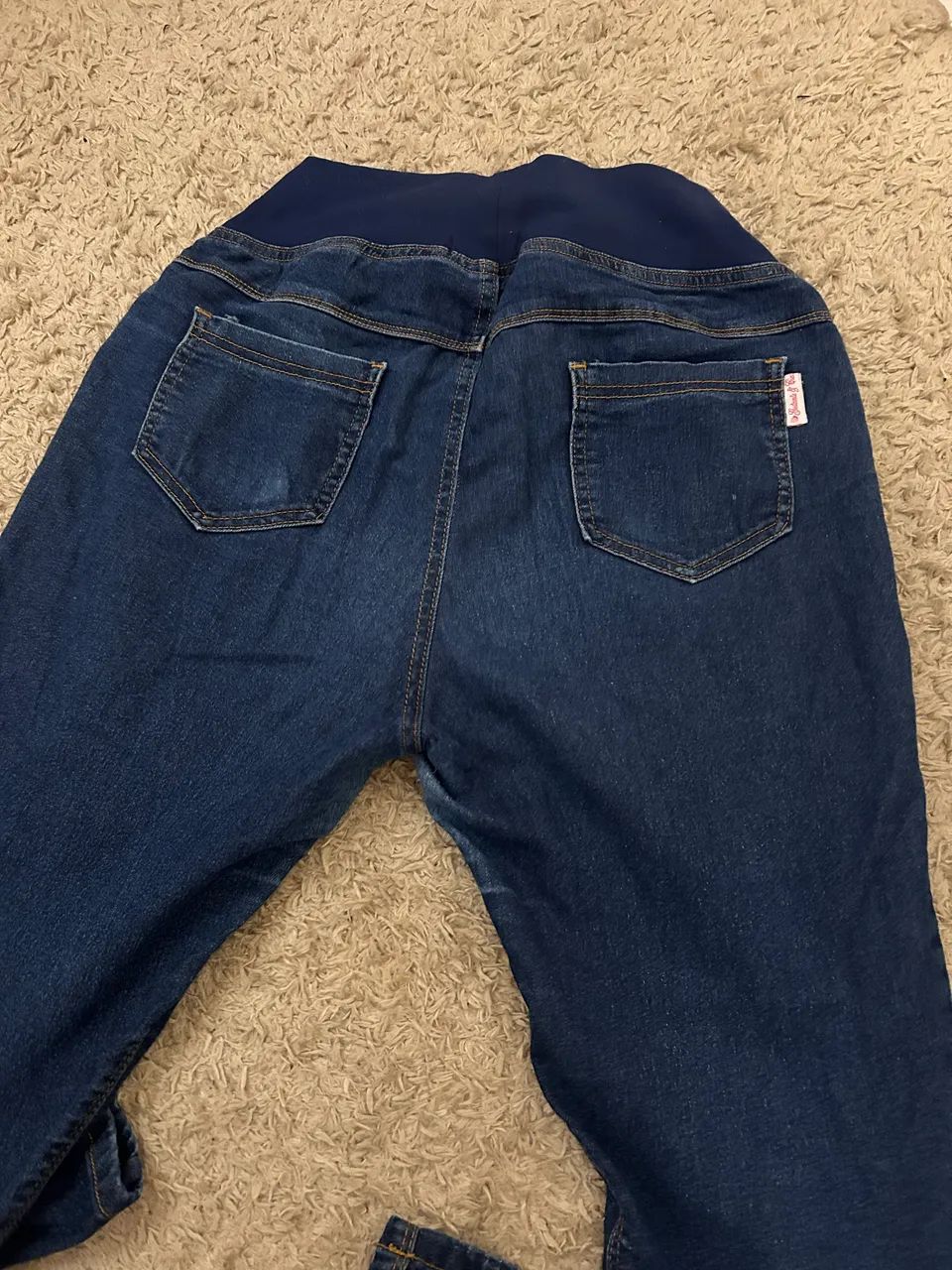 Calça jeans para gestante