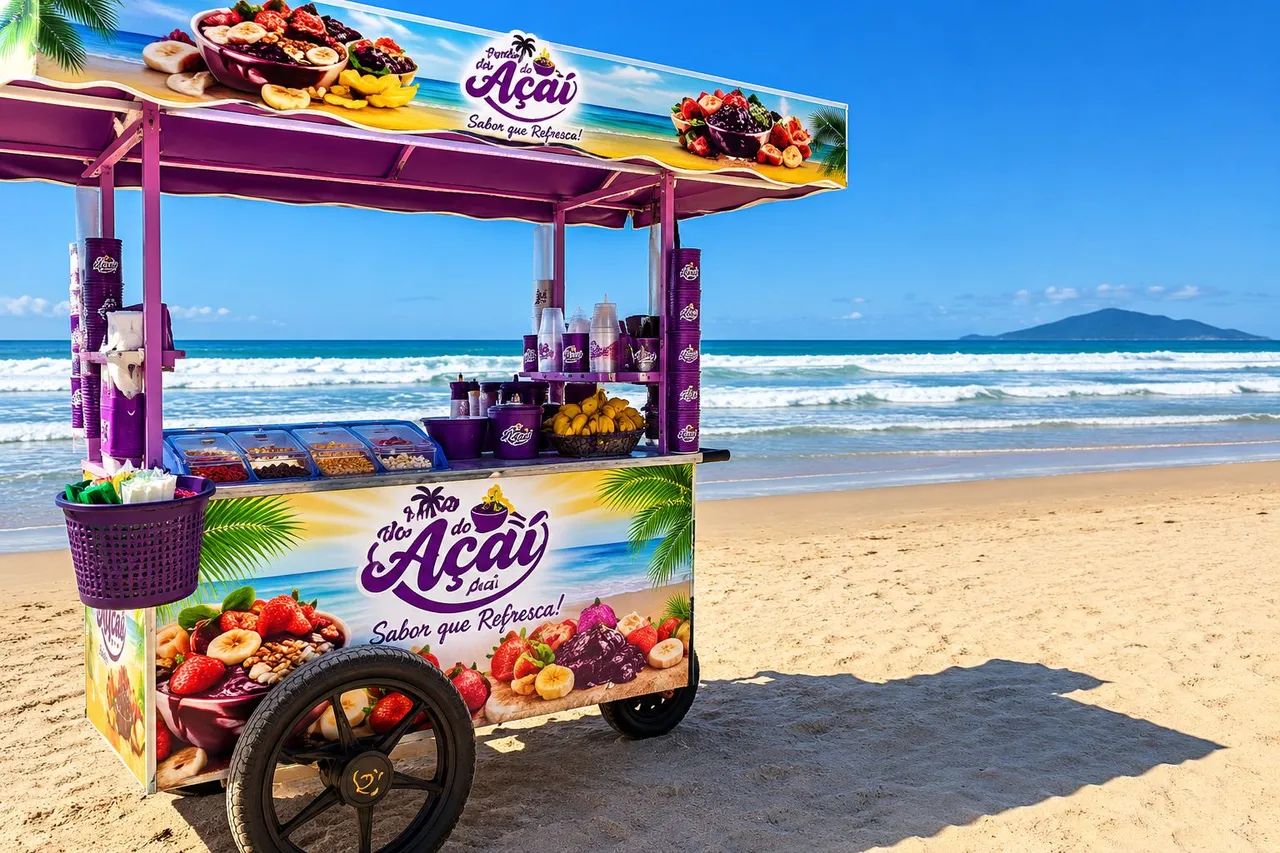 Carrinho De Açaí 