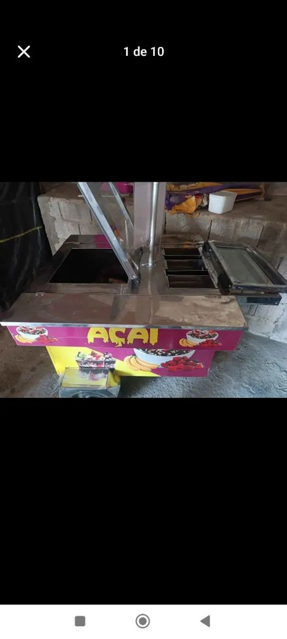 Vende se carrinho de açaí 