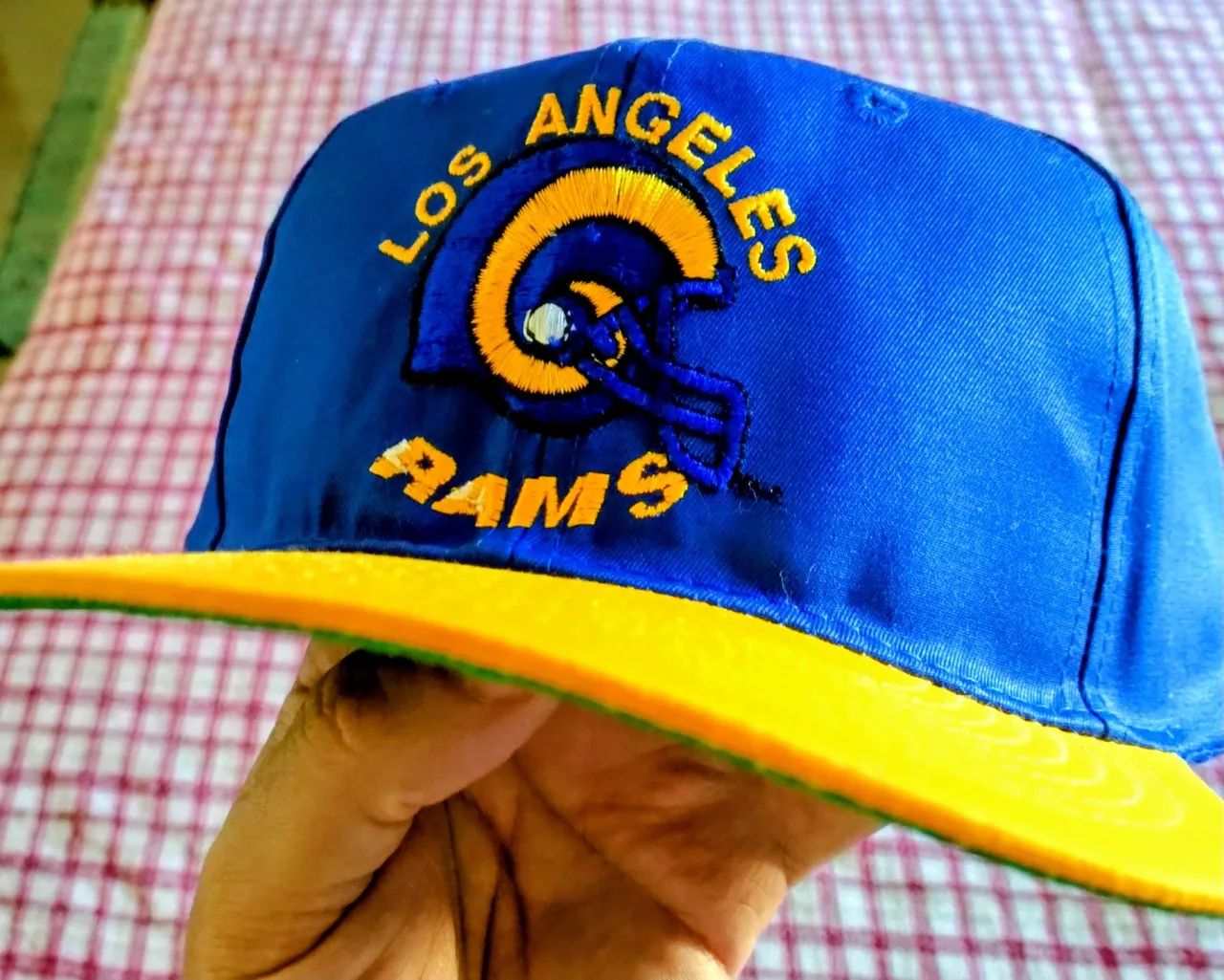 Boné anos 90 NFL Los Angeles rams