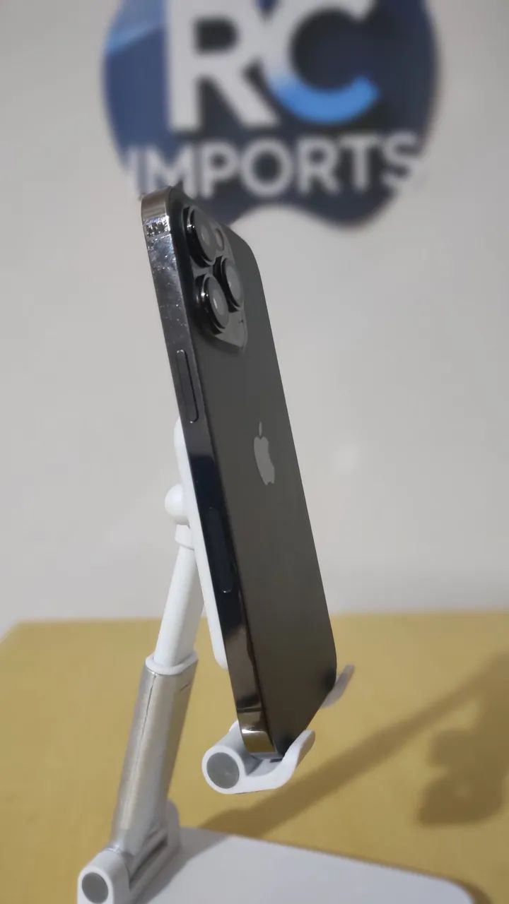 iPhone 13 PRO 128GB com 75% da bateria - Grafite - Foto 2