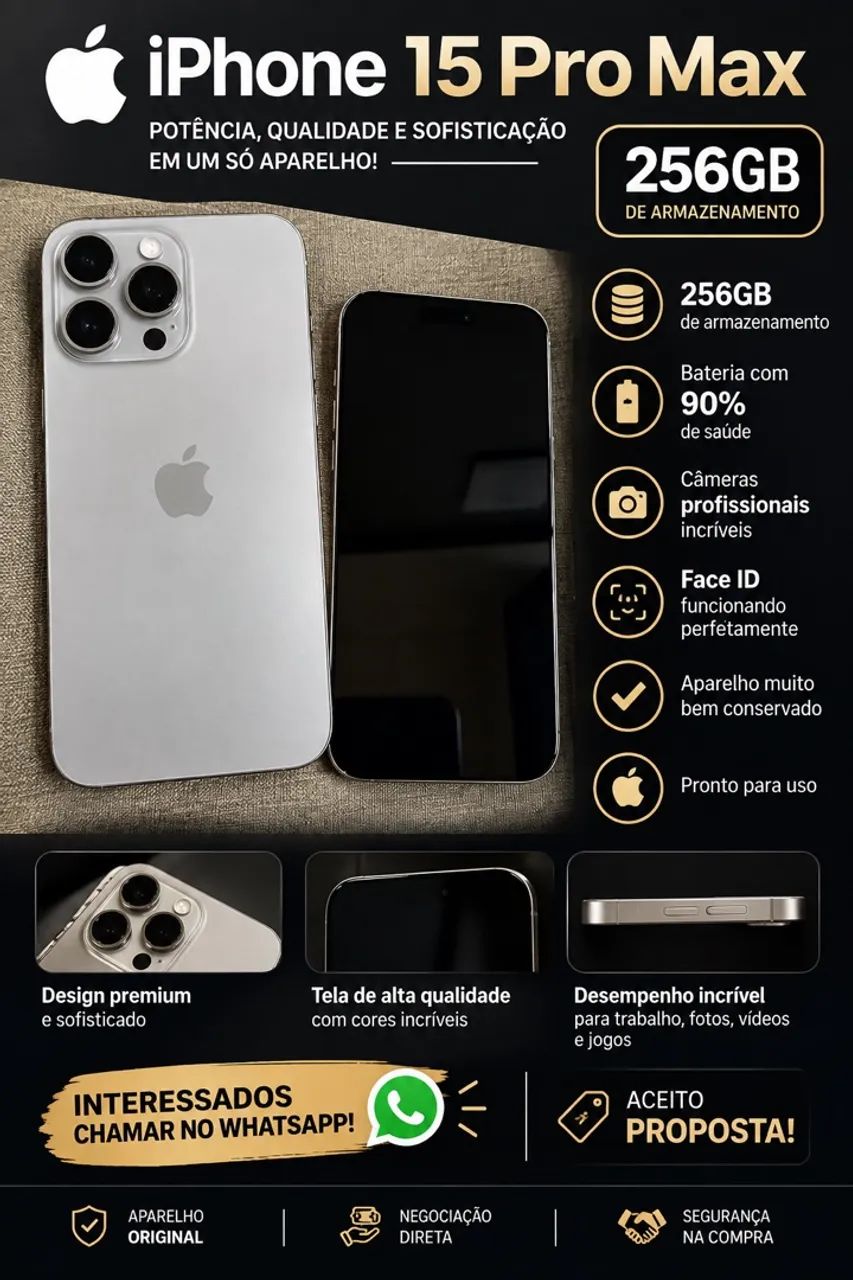 iPhone 15 Pro Max - 256GB