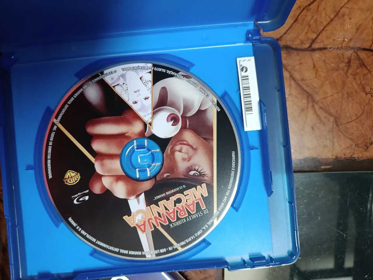 Dvd Blu-Ray Laranja Mecânica original  - Foto 3