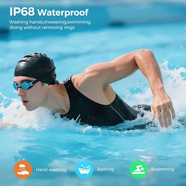 Smart Ring R11M Prata - Tamanho 9 | Na Caixa - Foto 4