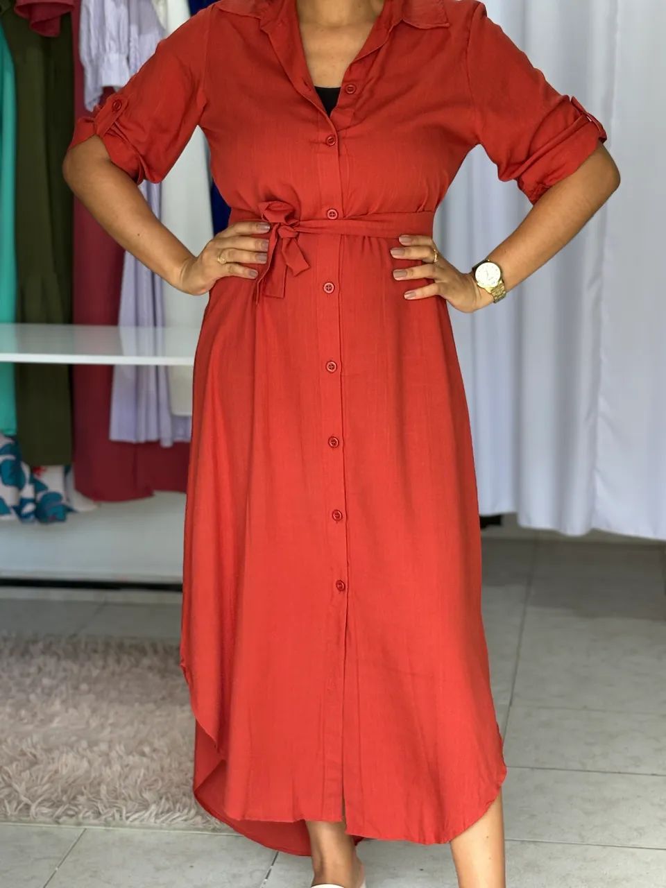 Vestidos chemise- promoção  - Foto 3
