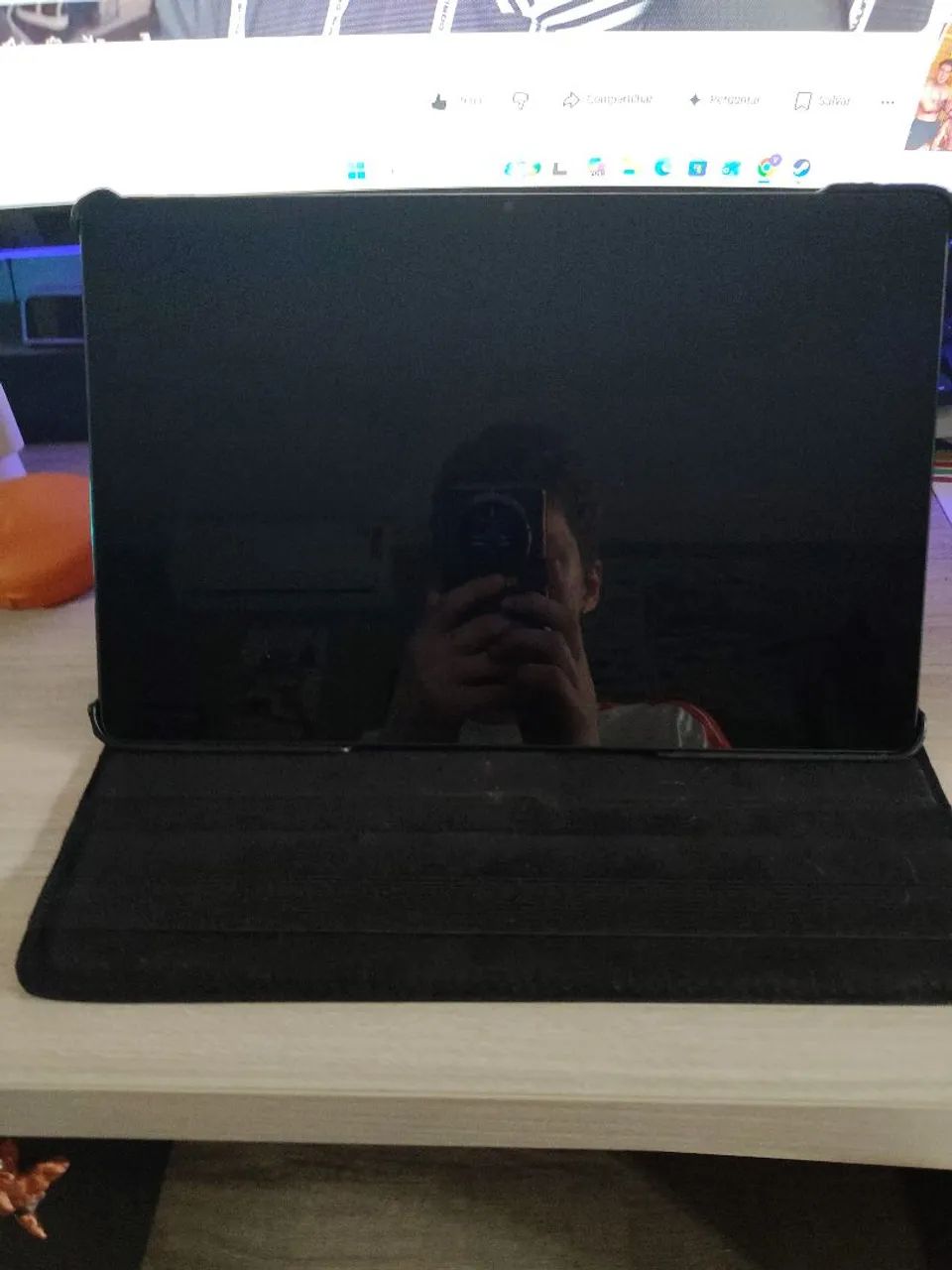 Tablet Lenovo 17 com capa!