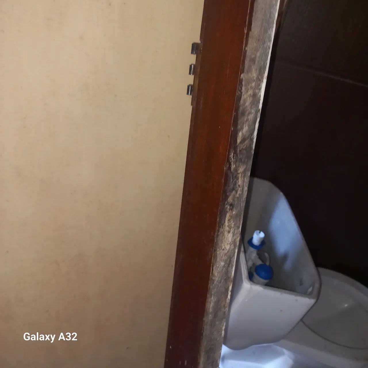 PORTAL DE MOGNO PARA BANHEIRO COISA QUE NÃO ACHA EM MADEIREIRA  - Foto 5