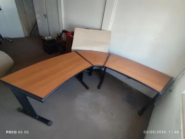 Conjunto de Mesa para escritorio 3,69 x 72cm - Foto 4