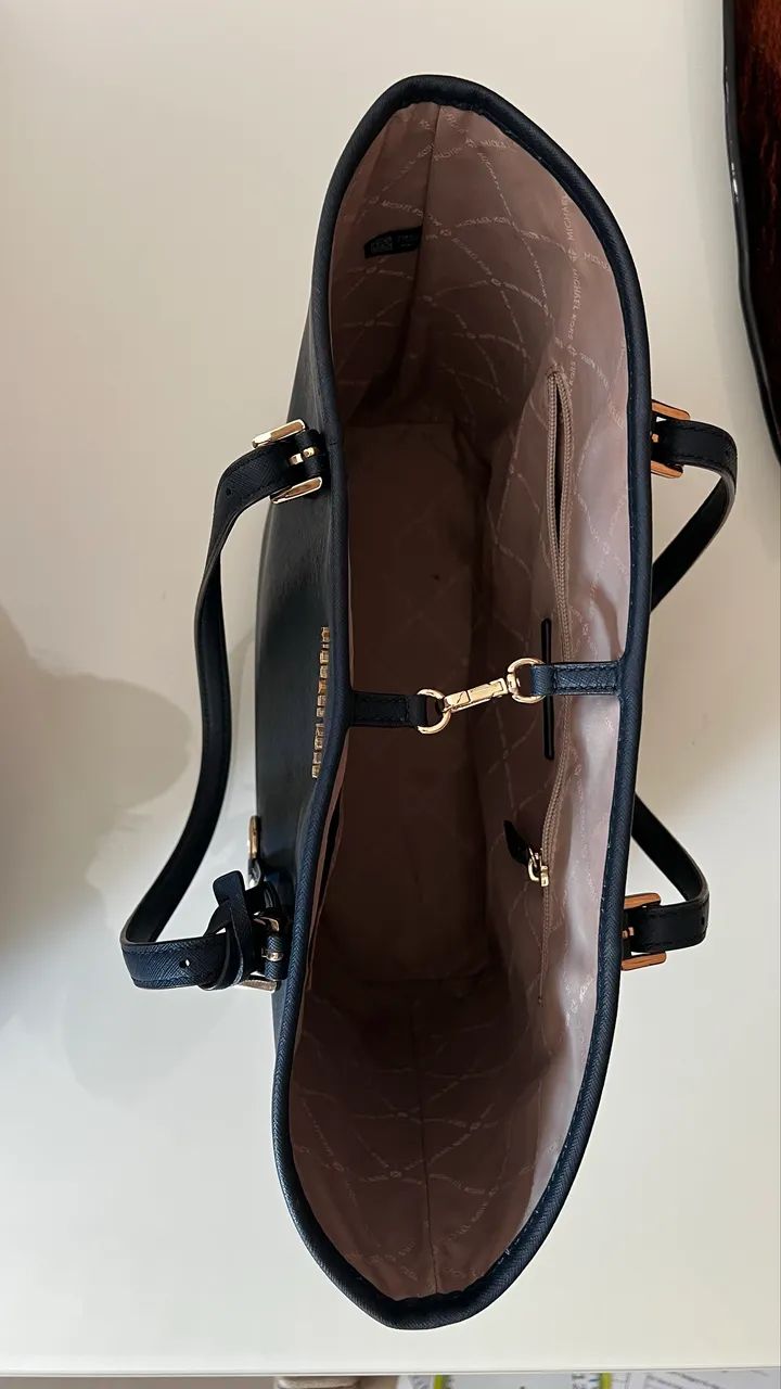 Bolsa Michael Kors Original- Azul Marinho - Foto 3