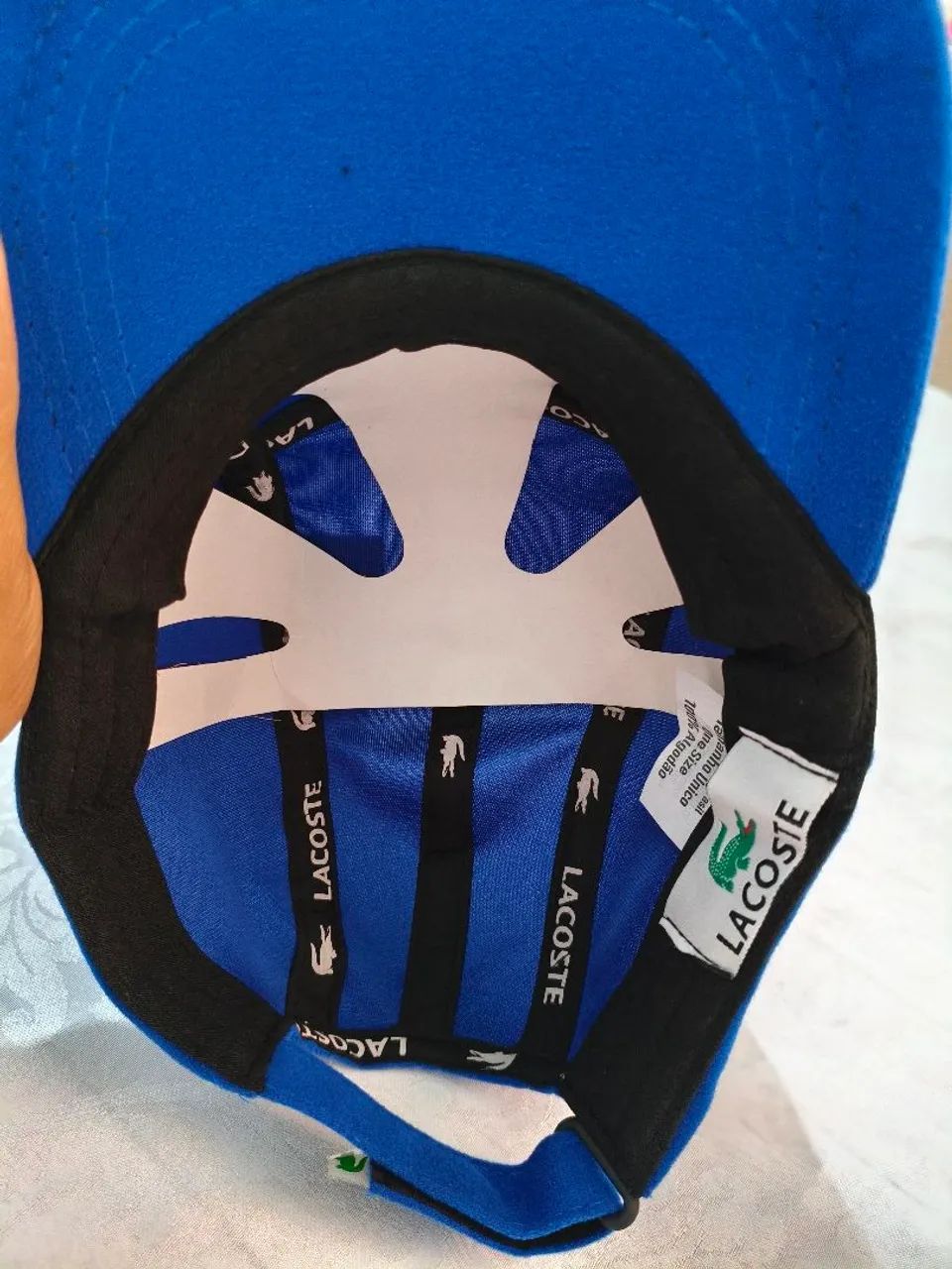 Boné Lacoste listrado  - Foto 5