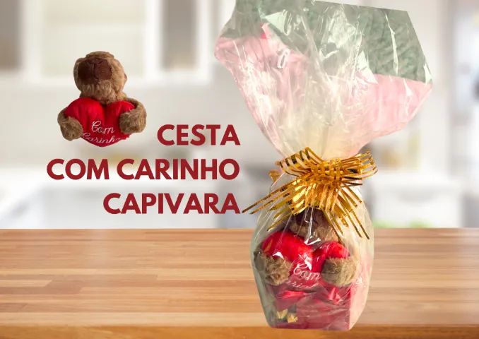 Cesta Presente Capivara - Foto 2