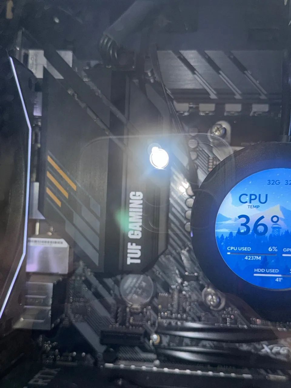 Placa mãe ASUS TUF Gaming B550M-Plus - Foto 2
