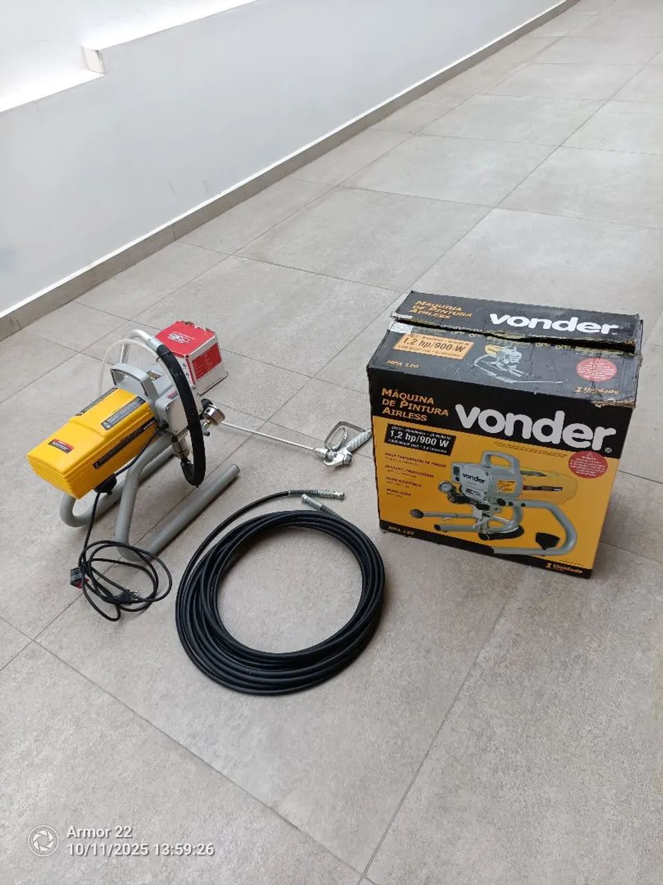 Máquina de pintura Airless - Foto 4