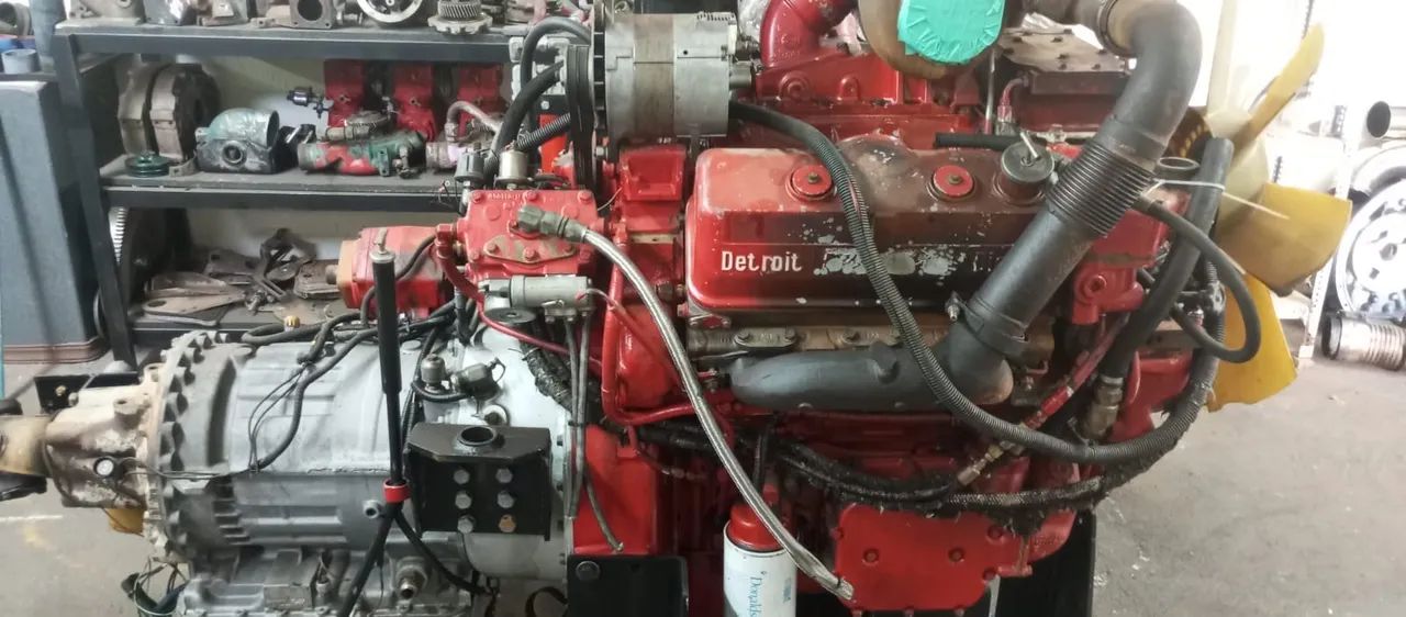 Motor diesel Detroit 6V92 eletrônico  - Foto 2