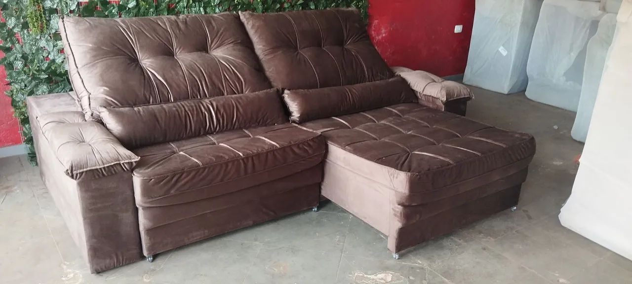 Sofás Retrátil e Reclinável Novos a Pronta Entrega  - Foto 3