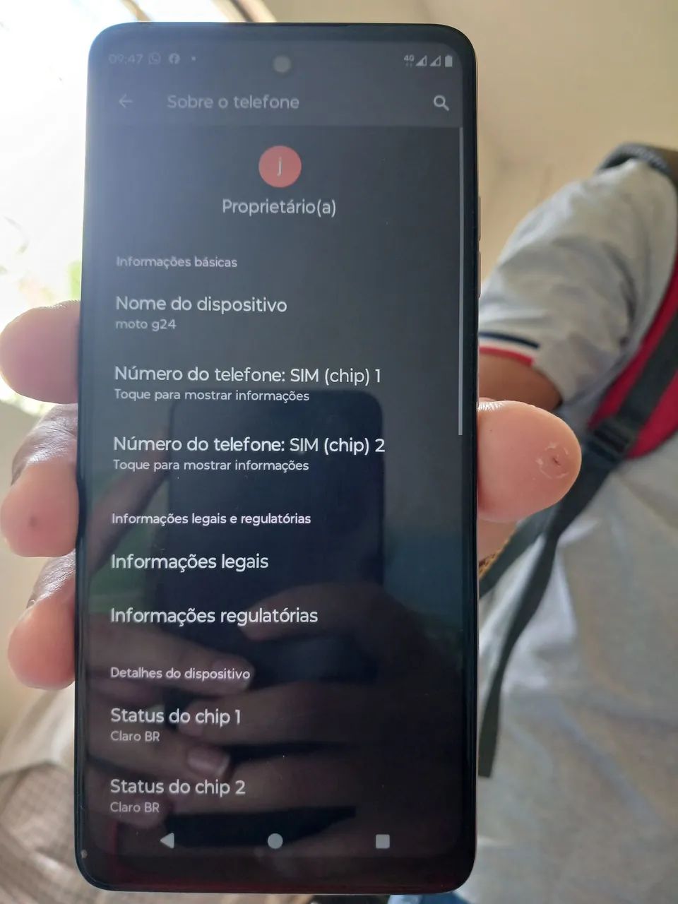 Vendo celular  bom otimo estado  moto G 24 1w8Gb - Foto 3