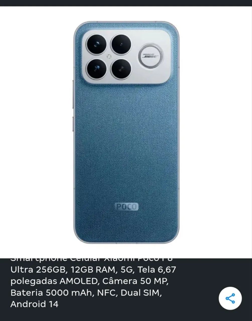 POCO F8 ULTRA 256GB / 12GB NOVO LACRADO NA CAIXA - Celulares e