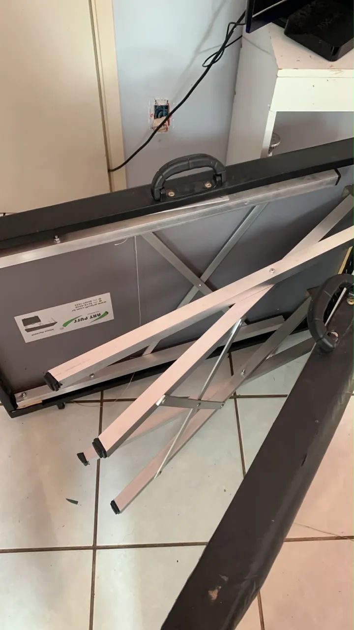 Maca Portatil Dobravel Maleta - Foto 3