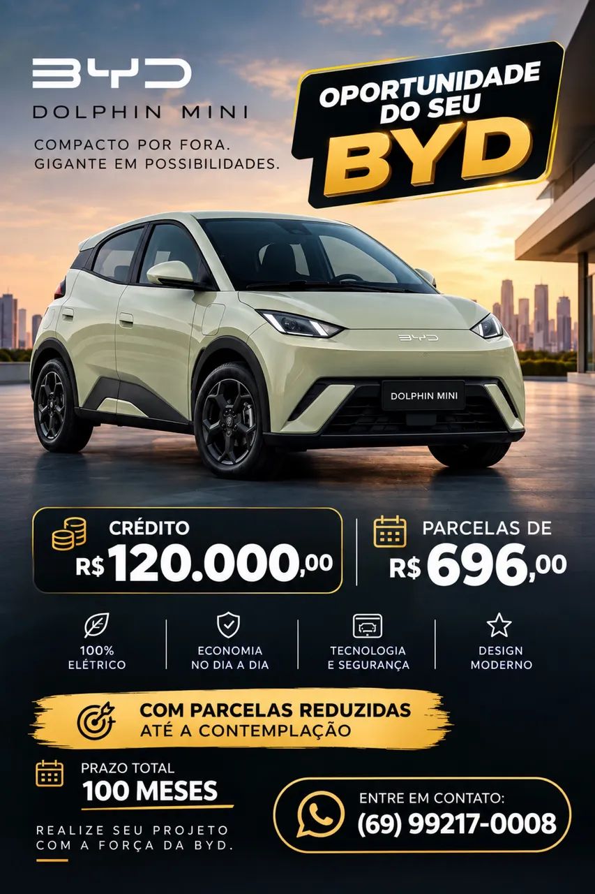 OPORTUNIDADE DO SEU BYD 