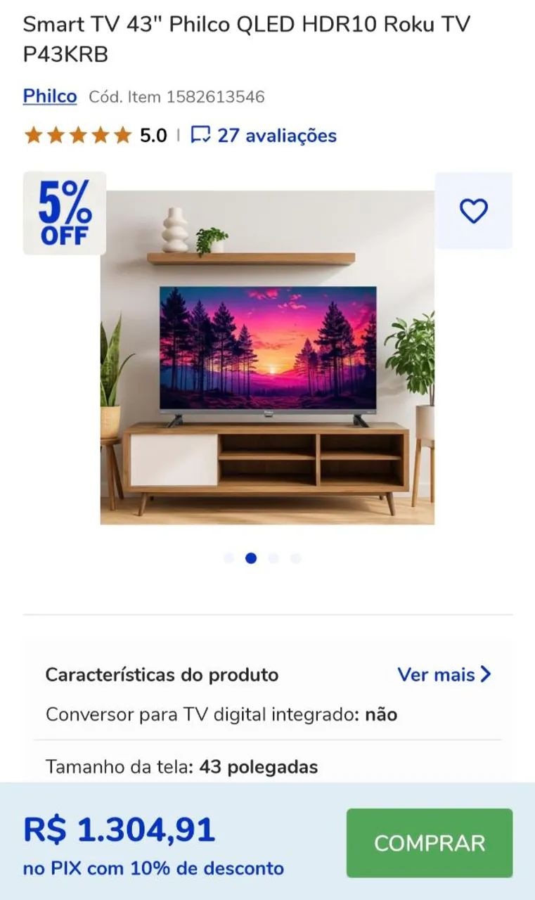Smart TV Philco 43 - Foto 2