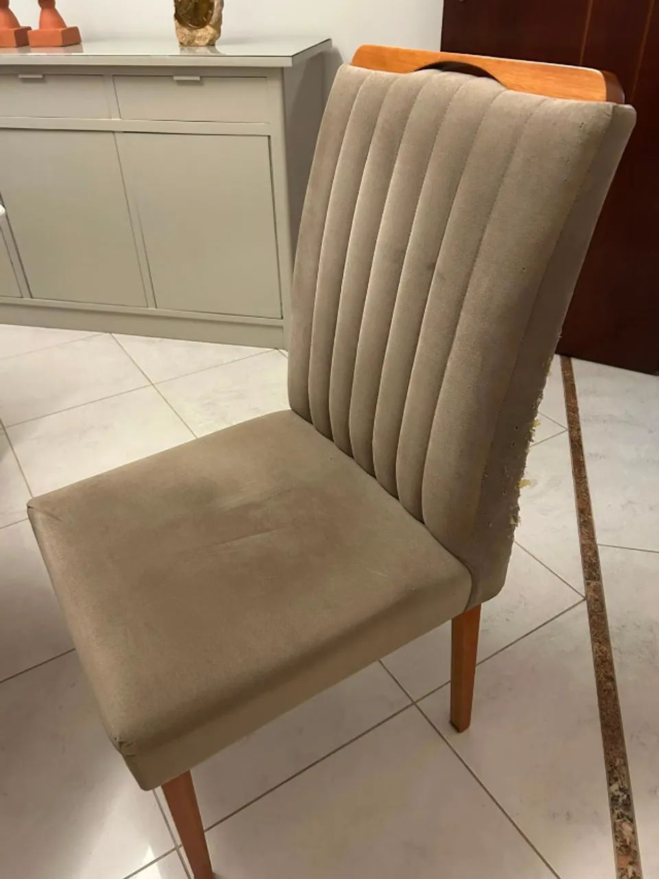 Conjunto de 6 cadeiras para sala de jantar - Foto 2