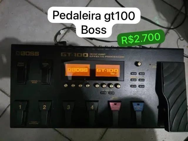 Pedaleira gt100