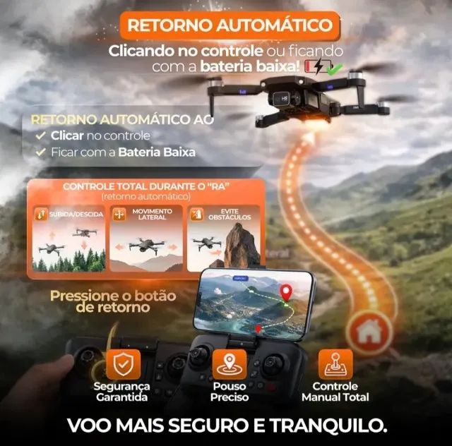 Drone com GPS  - Foto 4