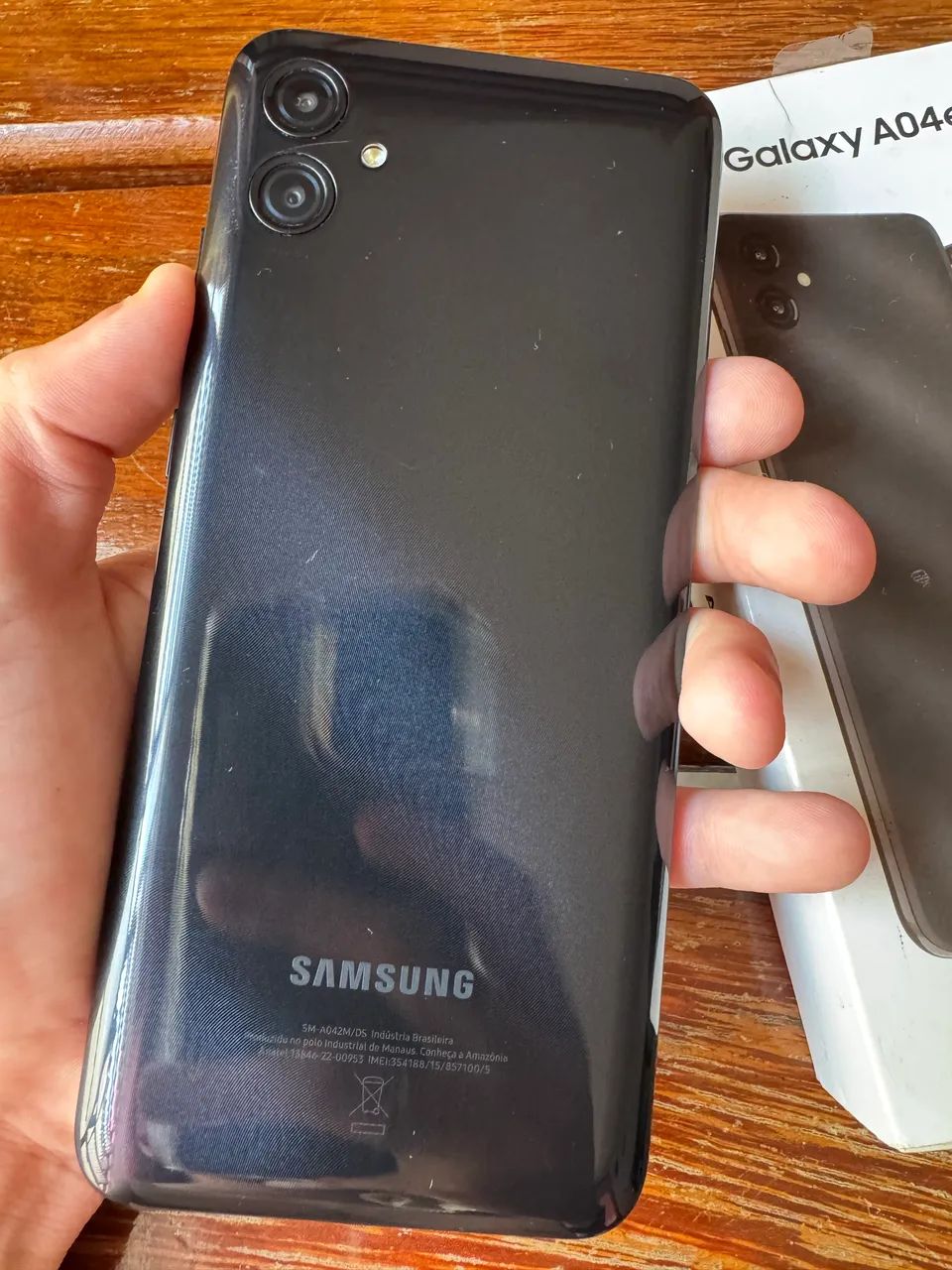 Galaxy A04e novo com nota fiscal, caixa e todos acessórios  - Foto 3