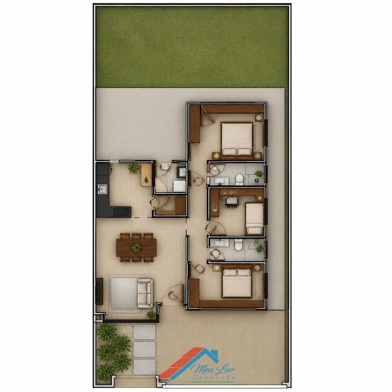 Lindas Casas Novas com excelente quintal - Foto 5