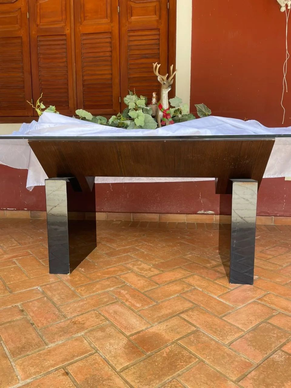 Mesa de  jantar com vidro  - Foto 4