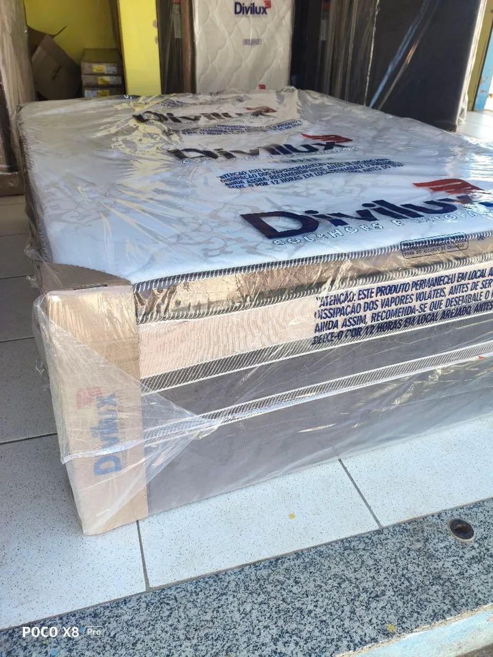 Cama Box Casal com pillow Top Confortável. - Foto 3