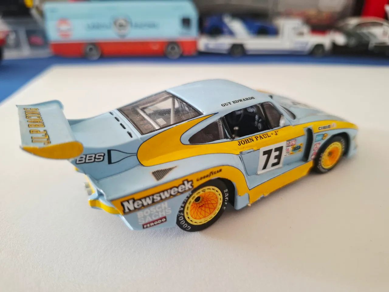 Miniatura Porsche 935 Kremer escala 1:43 - Foto 4