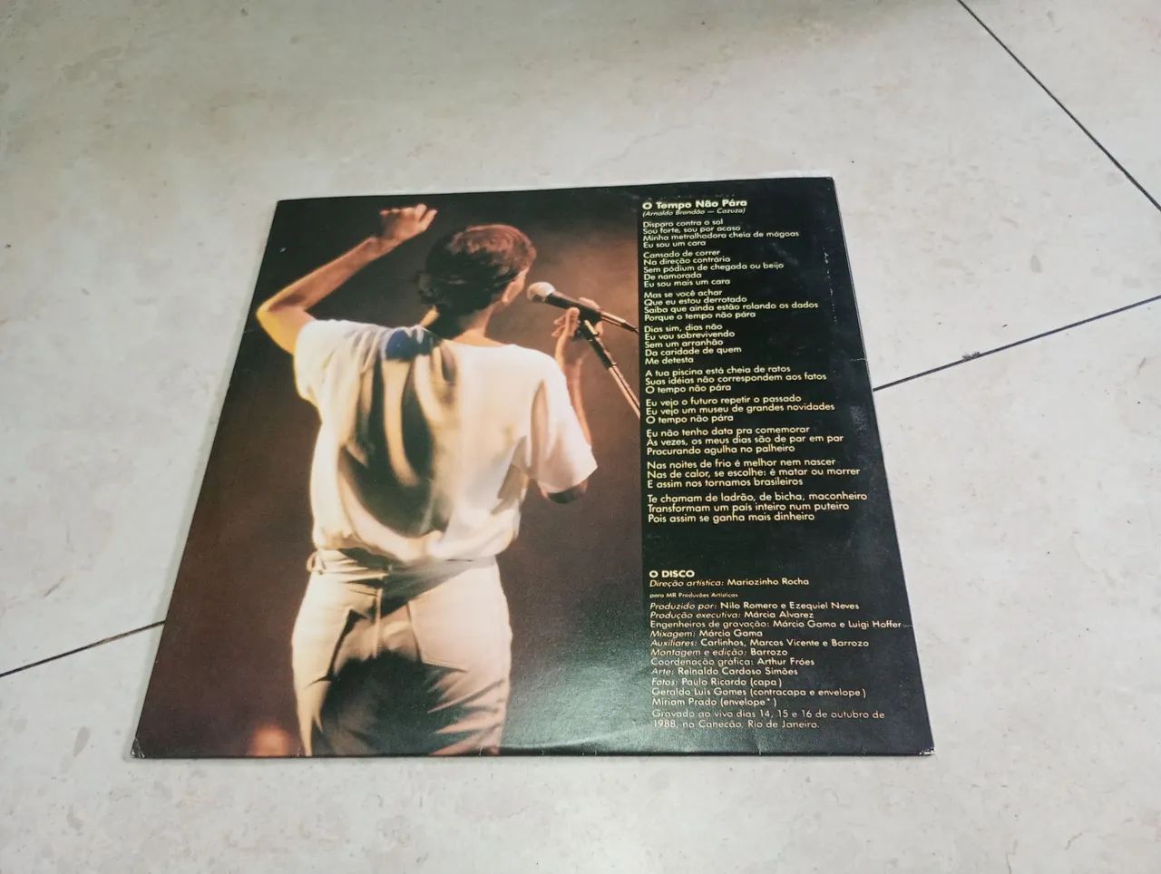 LP Cazuza com encarte  - Foto 3