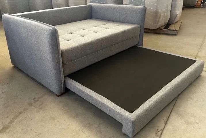 Sofá-Cama Casal Compact Noron 155 Linho - Foto 3