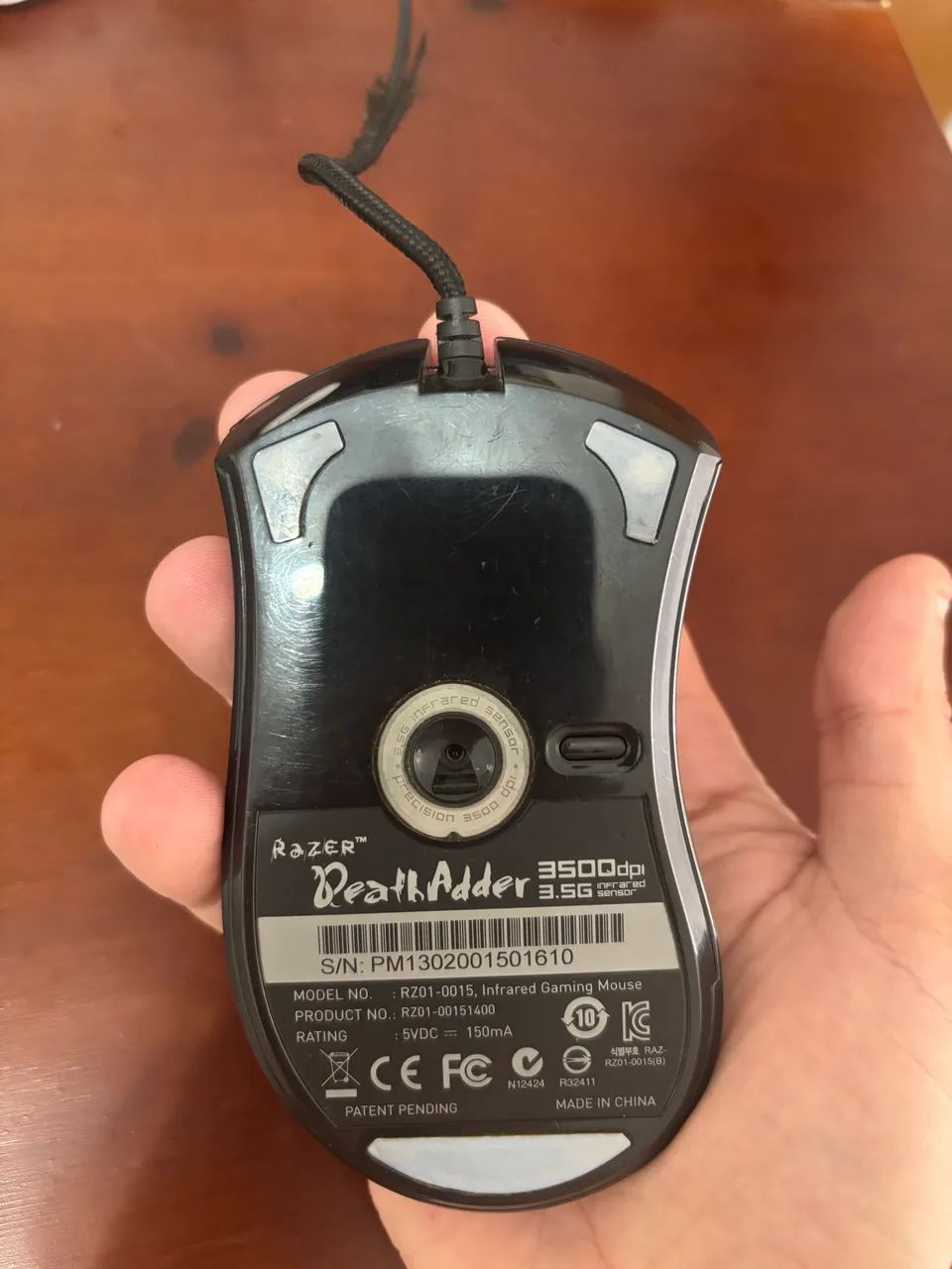 Mouse Razer Deathadder 3500dpi 3.5g - Foto 3