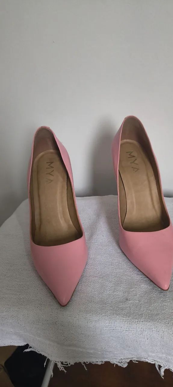 Scarpin Rosa bebe 